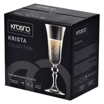 Бокал для шампанского 150мл flute KRISTA