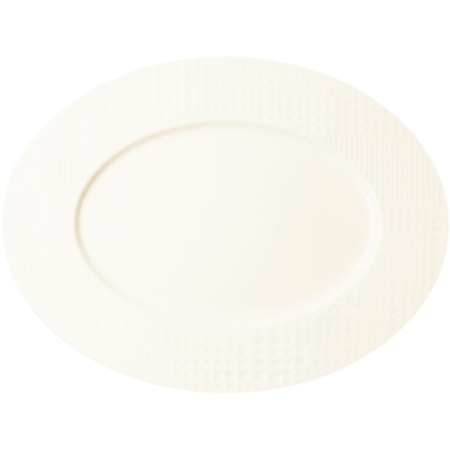 Тарелка овальная 34x26см PIXEL