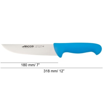 Нож мясной разделочный 18см 2900 синий