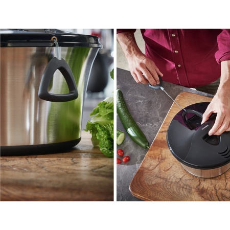 Сушилка для зелени 5.5л из нержавеющей стали