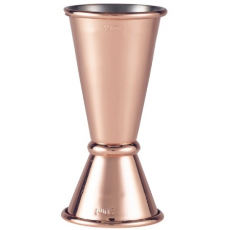 Джиггер 20/40мл медь GenWare
