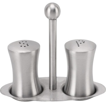 Набор для специй 15x11см - солонка и перечница Profi-Chef нерж.сталь