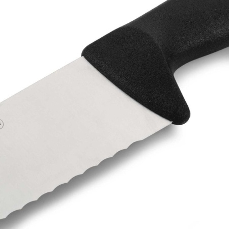 Нож рыбный 35см с рифлением 2900 черный