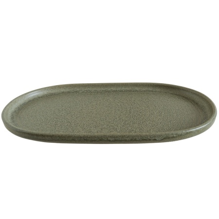 Тарелка овальная 33x18см CHOICE Adelfa Ripple