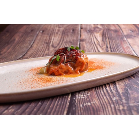 Блюдо, тарелка овальная 30x16см SAND Hygge