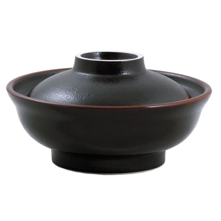 Мисосупница с крышкой 400мл Ø15x9см Soho