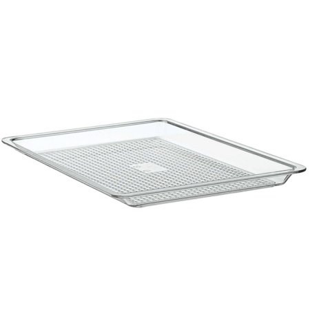 Гастроемкость GN 1/2 325x265x(h)17мм прозрачная GastroPlast (PC)