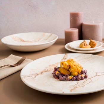 Тарелка плоская Ø25см GRANIX Gourmet