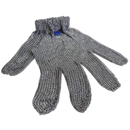 Перчатка кольчужная пятипалая - размер L