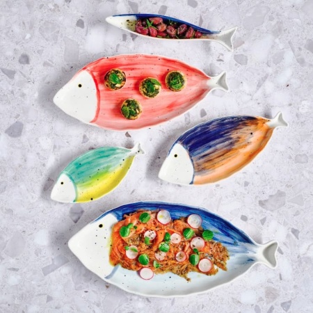 Тарелка 21.6x9.8x(h)1.8см CORAL