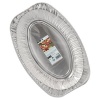Тарелка из фольги овальная 44.5x29.5см, 10шт