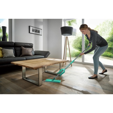 Швабра для пола Picobello M 33см micro duo с телескопической ручкой 80-140см