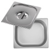 Гастроемкость с крышкой GN 1/2 325x265x(h)65мм 3.5л нерж.сталь Profi-Chef