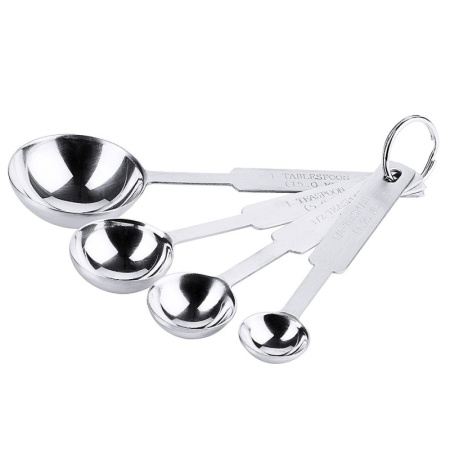Ложки мерные 4шт Contacto из нерж.стали на связке