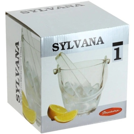 Ведро для льда 700мл SYLVANA с щипцами