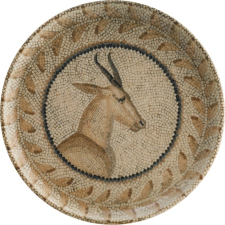 Тарелка плоская Ø16см с вертикальным бортом MESOPOTAMIA DEER Hygge