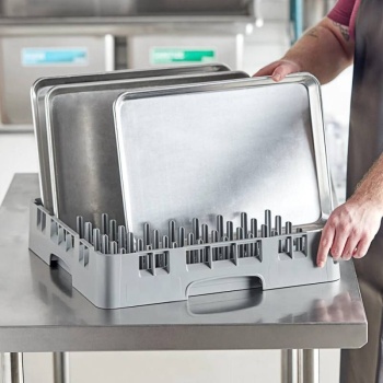 Открытая стойка для подносов Camrack Cambro серая