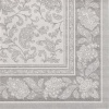 Салфетка 40x40см ROYAL Collection Ornaments серая, 50шт