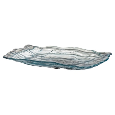 Блюдо прямоугольное стеклянное 28x17x(h)3см Lava