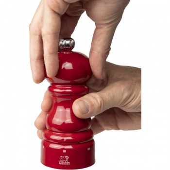 Мельница для перца PARIS u'Select Lacquered Dark Red 12см
