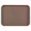 Поднос с нескользящей поверхностью 56x40см Cambro коричневый