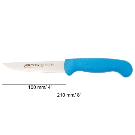 Нож для овощей и фруктов 10см 2900 синий