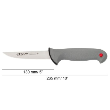 Нож мясной обвалочный 13см для шпигования COLOUR PROF