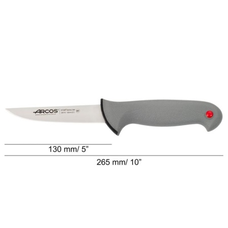 Нож мясной обвалочный 13см для шпигования COLOUR PROF