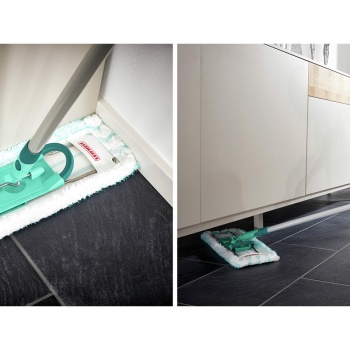 Швабра для пола Profi XL 42см micro duo со стальной ручкой 140см