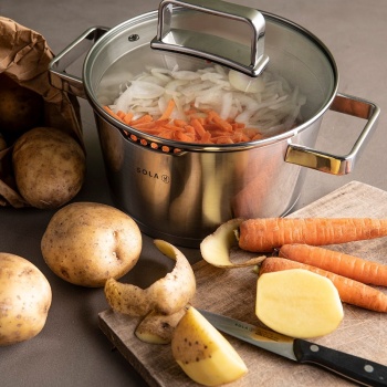 Кастрюля Ø24см 5.5л Diamond