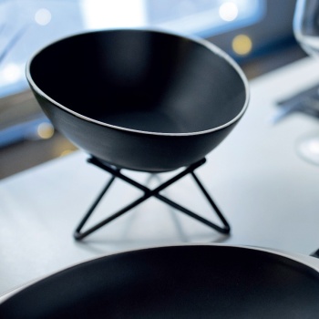 Подставка для блюда 138x100x(h)127мм ЗВЕЗДА с нескользящим покрытием