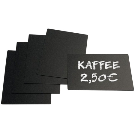 Табличка грифельная черная A8 Contacto, 20шт