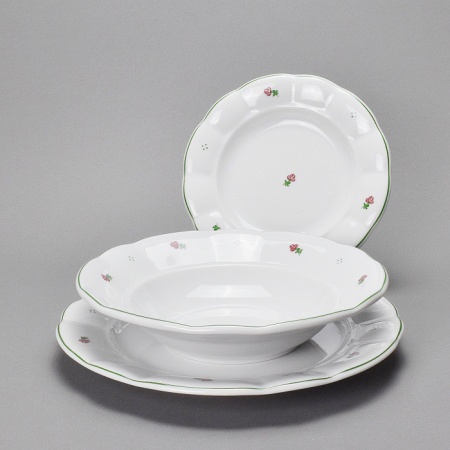 Тарелка глубокая Ø24см BENEDIKT Altaussee Rot