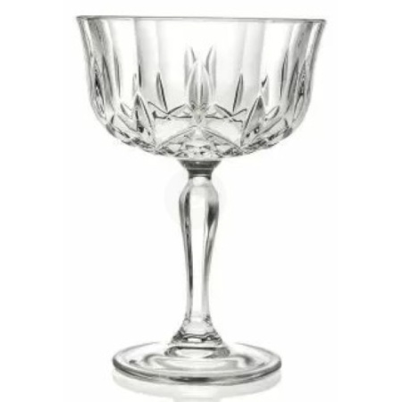 Бокал блюдце для шампанского 240мл OPERA - арт.25849020206 RCR Style