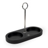 Подставка для мельниц 17см с ручкой Linéa bamboo matte black