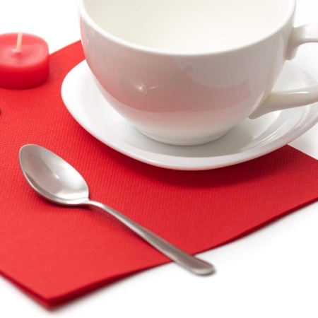 Салфетка 40x40см ROYAL Collection красная, 50шт