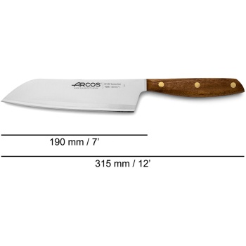 Нож японский Santoku 19см NORDIKA