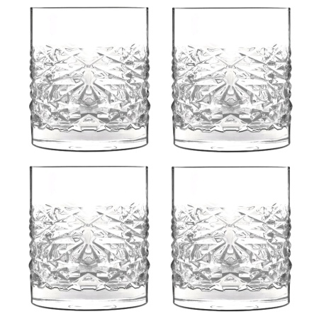 Набор стаканов 380мл Mixology Textures DOF, 4шт