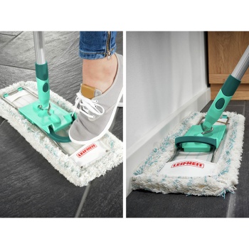 Швабра для пола Profi XL 42см micro duo с телескопической ручкой 80-140см