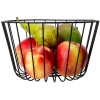 Корзинка для фруктов Ø24x(h)14.5см чeрная