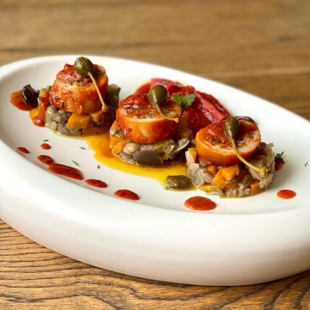 Тарелка овальная 26.5x17.5x(h)4.5см NINFA белая