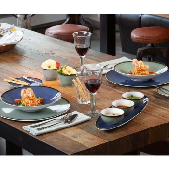 Тарелка 44x14см FANTASTIC Coup Fine Dining синий