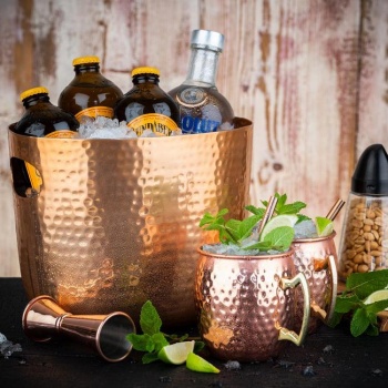 Емкость для охлаждения бутылок 25.5x19x(h)20см Copper