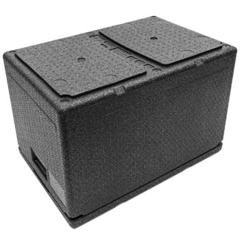 Контейнер изотермический 60л 60x40x40см с крышкой STP PRO черный