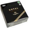 Салфетка 1/4 33x33см ROYAL Collection черная, 50шт