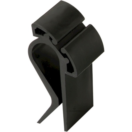 Фиксаторы для ценников 6x2.7см черные APS, 10шт