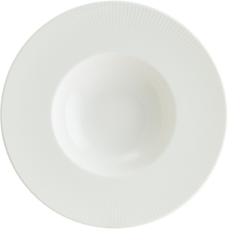 Тарелка глубокая для пасты Ø28см 400мл IRIS White Banquet