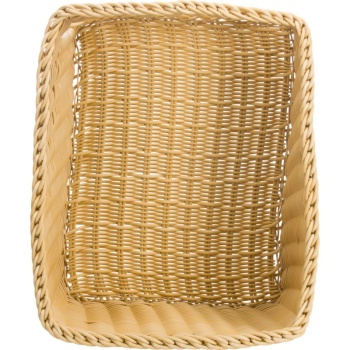 Корзинка для хлебобулочных изделий 40x50x(h)16/27см св.бежевая