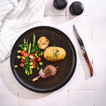 Тарелка Ø20x(h)2см DAKOTA Black