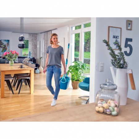 Комплект для уборки Clean Twist Ergo Disc Mop ведро 6л с отжимом и моп